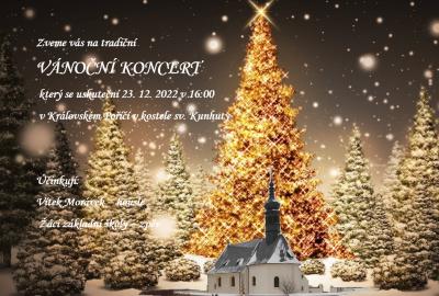 Základní škola zve na vánoční koncert 23. 12. 2022